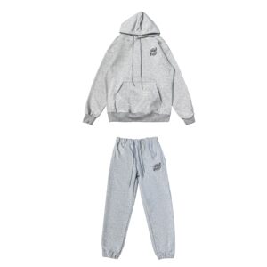 FEARLESS GARB LOGO TRACKSUIT  - GREY