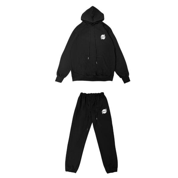 FEARLESS GARB LOGO TRACKSUIT  - BLACK