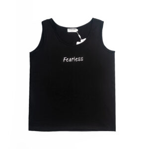 FEARLESS TANK TOP - BLACK