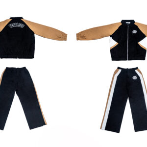 FEARLESS WIND COAT TRACKSUIT- BROWN/ BLACK