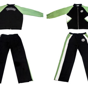 FEARLESS WIND COAT TRACKSUIT- GREEN/ BLACK
